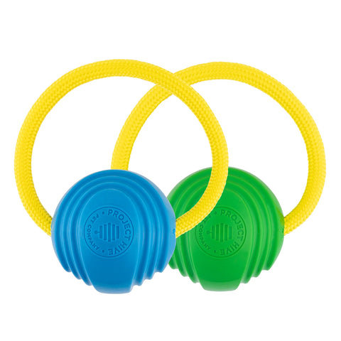 Hive™ Looped Ball - Small / 2-pack - Green & Blue