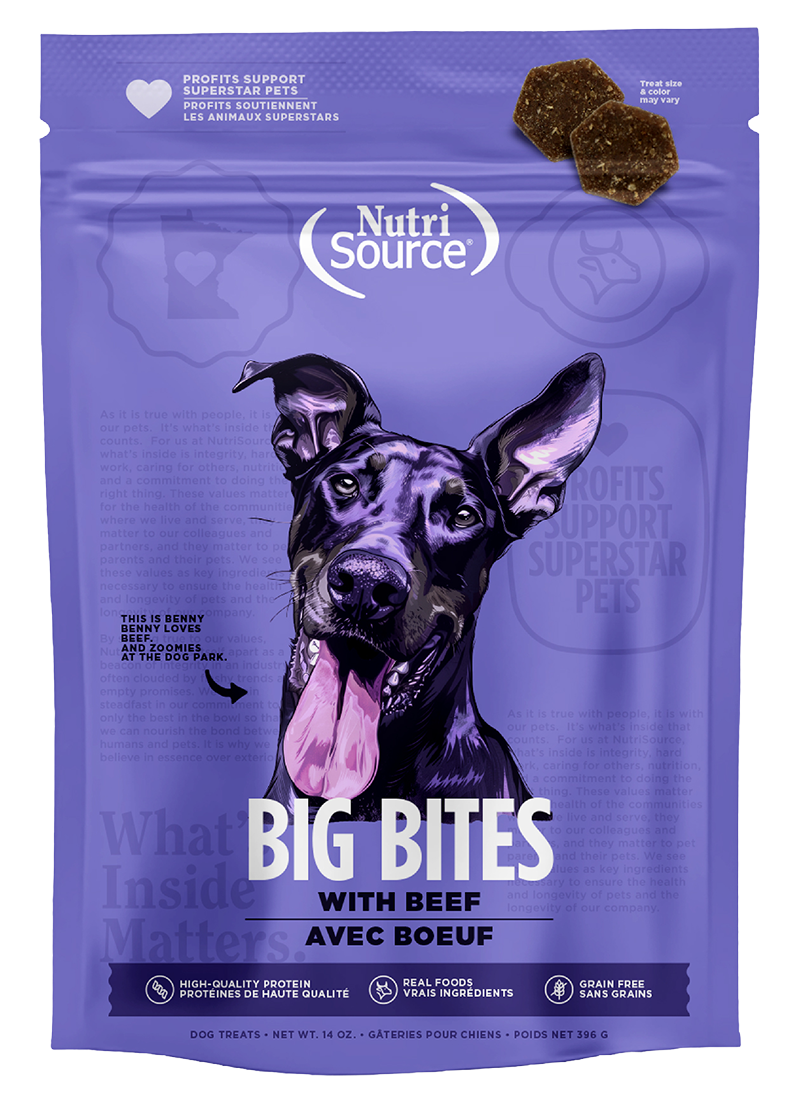 NutriSource Beef Big Bites