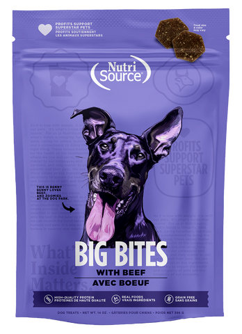 NutriSource Beef Big Bites